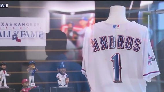 Texas Rangers unveil new exhibit celebrating new HOF member