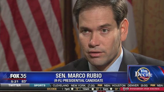 FOX 35 goes one on one with Marco Rubio