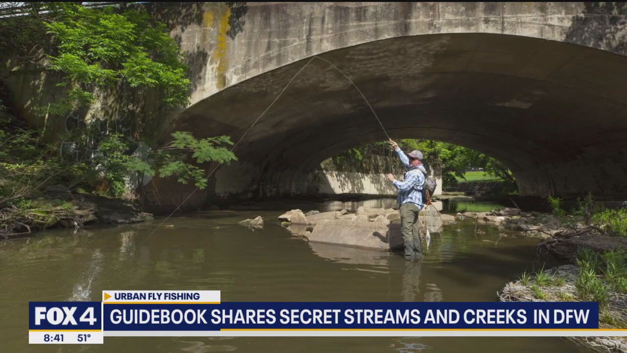 Book shares secret fly fishing streams & creeks in DFW