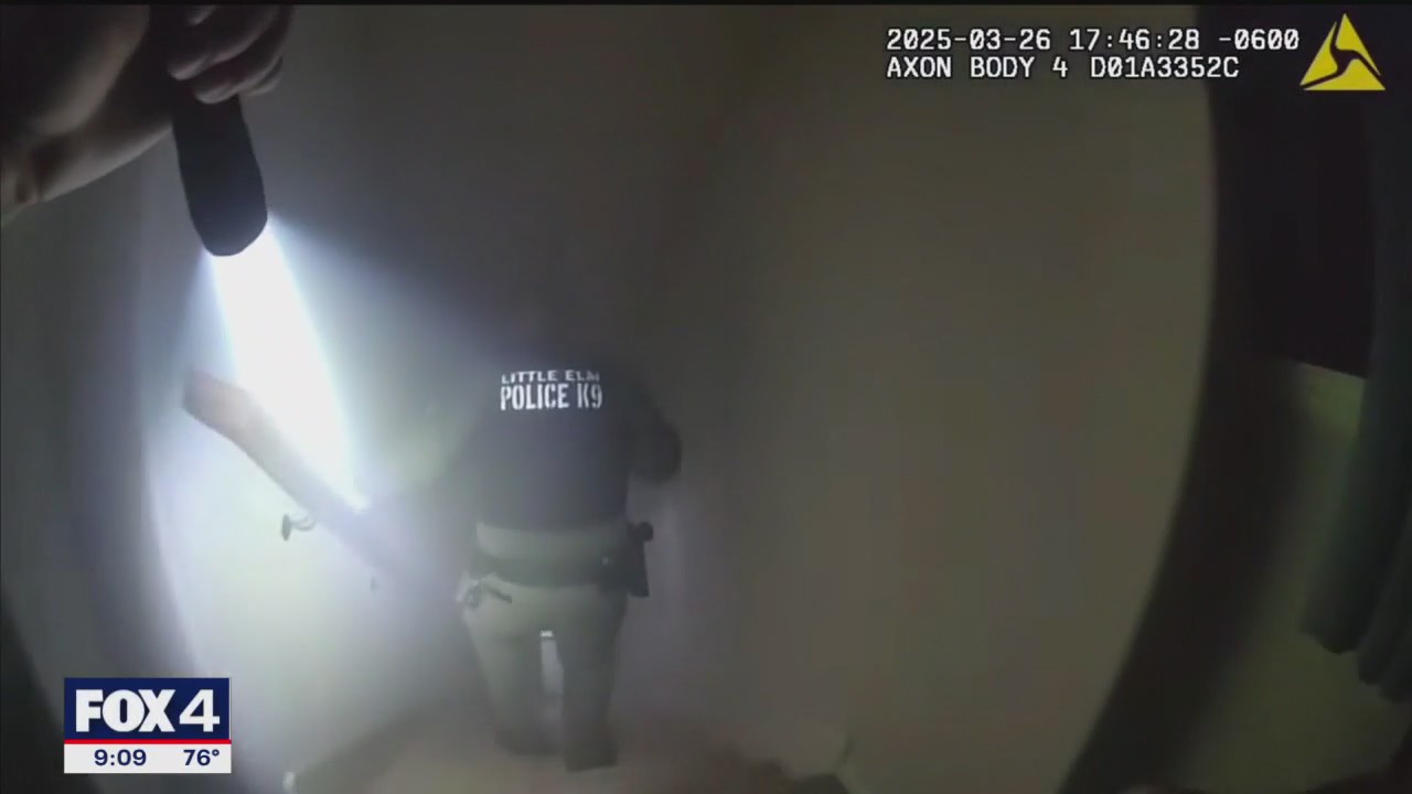 Little Elm Police save children from burning home