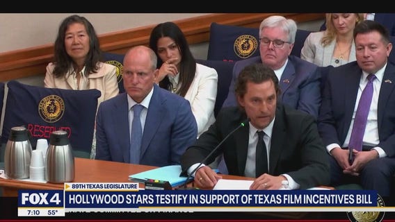 Hollywood stars testify in support of Texas film bill