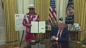 Trump signs executive order on ticket fees | FULL