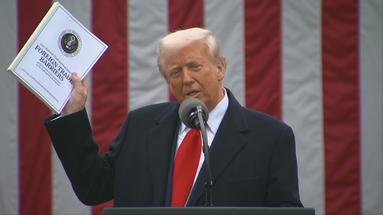 Trump announces tariffs in "Liberation Day" speech | FULL