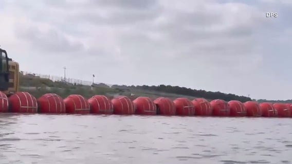 Floating barrier in Texas can remain until DOJ legal battle is over
