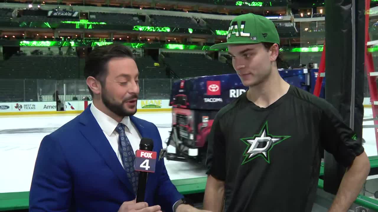 Wyatt Johnston talk win streaks, playing without Benn