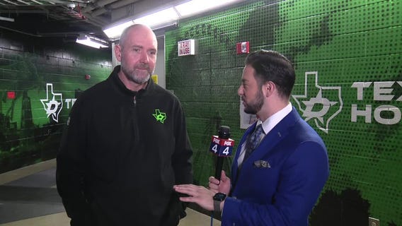 Dallas Stars coach Pete DeBoer one-on-one