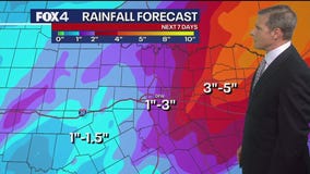 Dallas weather: hail risk, scattered showers