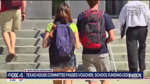 Texas house committee passes school voucher bill