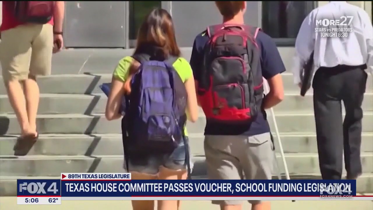 Texas house committee passes school voucher bill