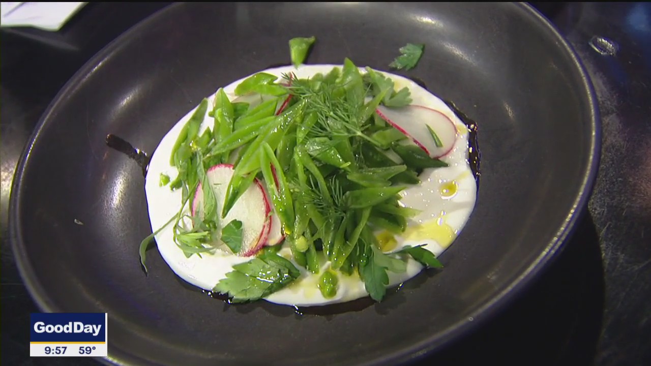 Cafe Momentum sugar snap pea salad recipe