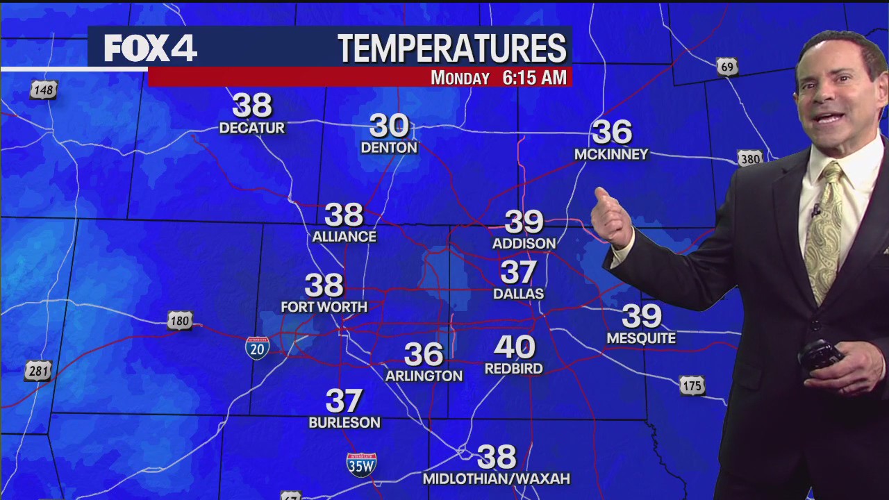 Dallas weather: April 7 morning forecast