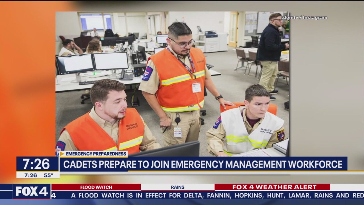 New cadets join emergency management workforce today