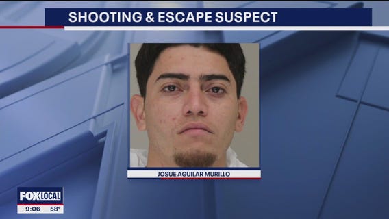 Dallas shooting suspect escapes through front door