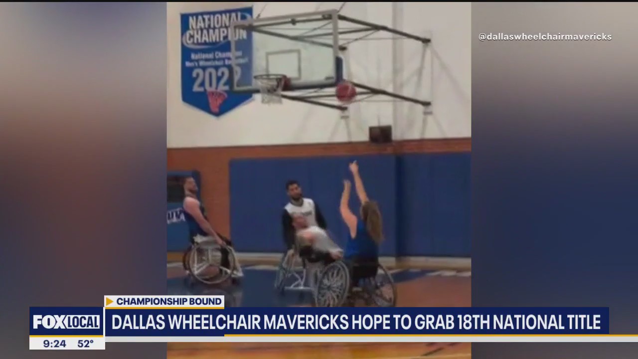 Dallas Wheelchair Mavs hope to win 18th national title