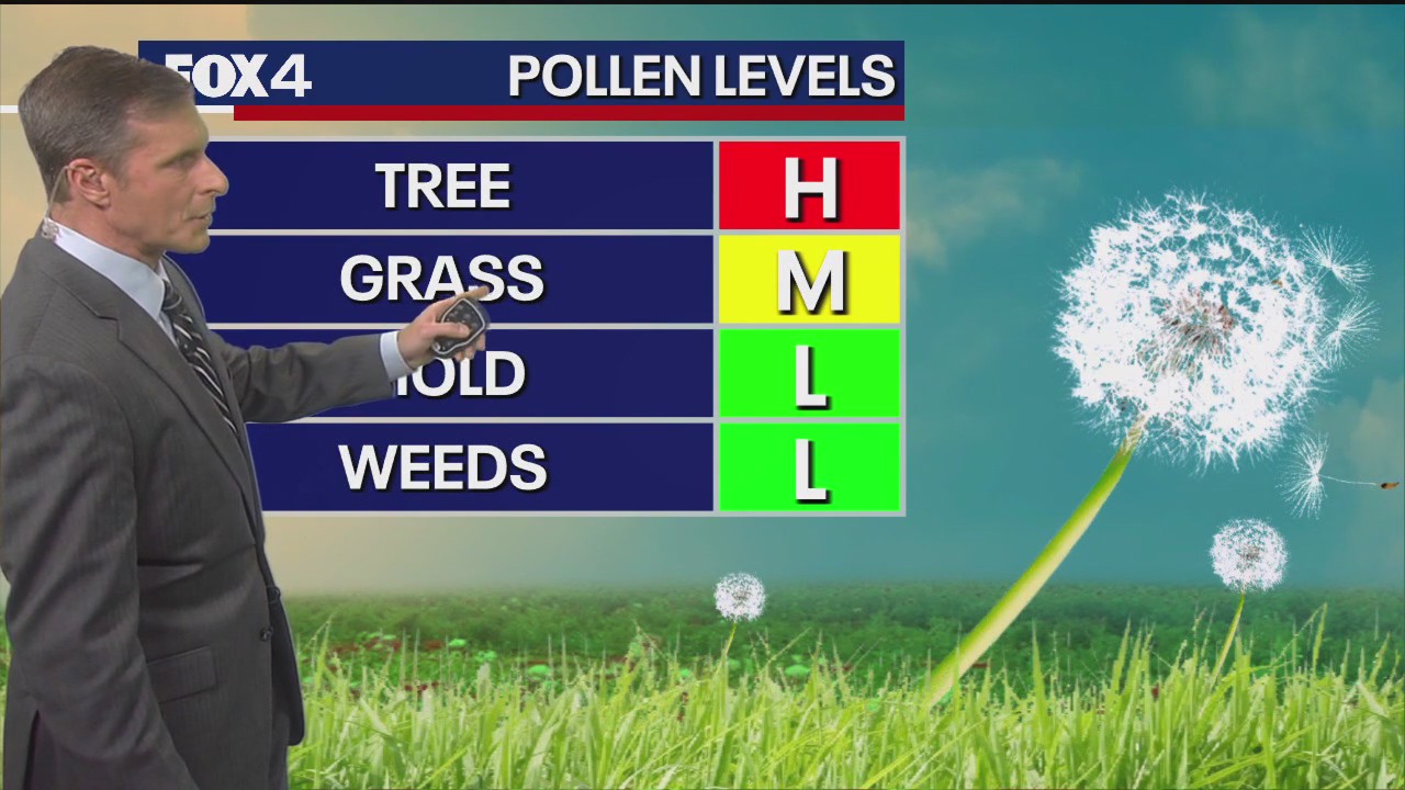 Dallas weather: April 8 evening forecast