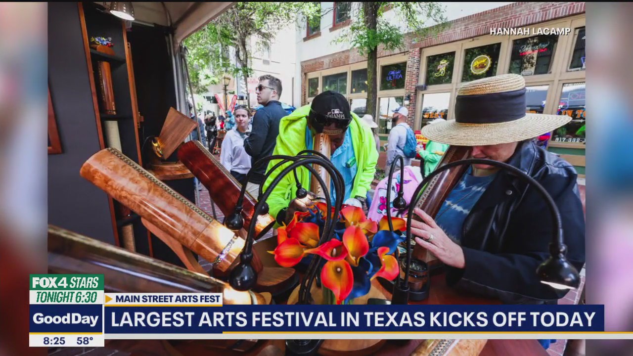 Largest arts festival in TX kicks off today in FW