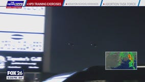 Houston Police conduct training exercise with other agencies