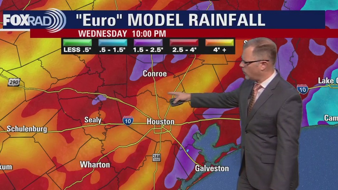 Houston weather: Latest update on wet weather headed to Houston