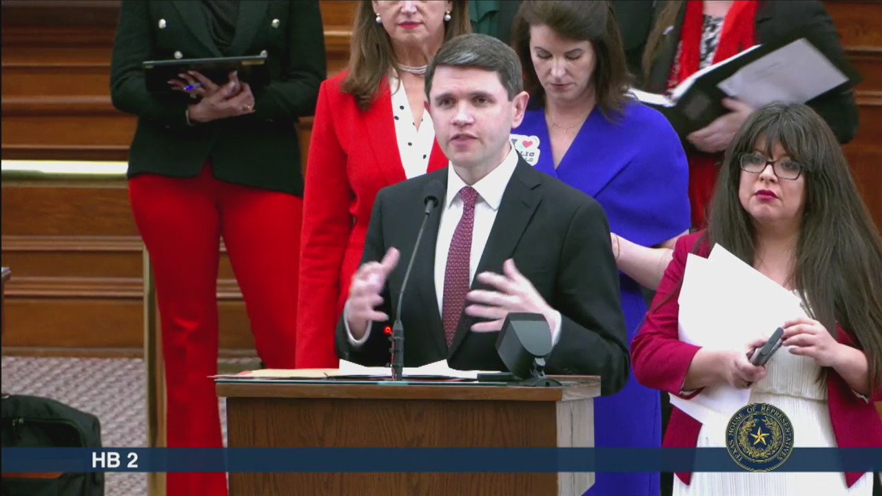 Reps. James Talarico and Brad Buckley spar over schools