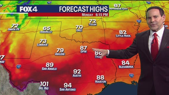 Dallas weather: April 14 morning forecast