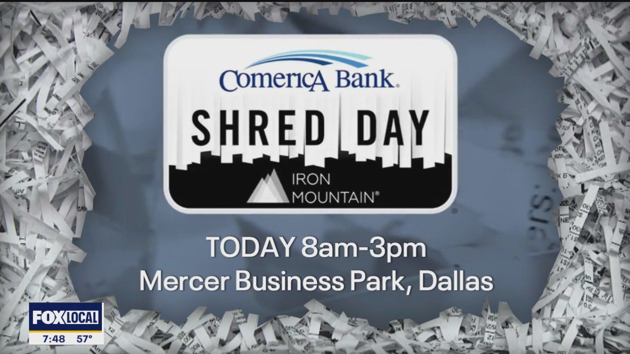 Comerica Bank Shred Day
