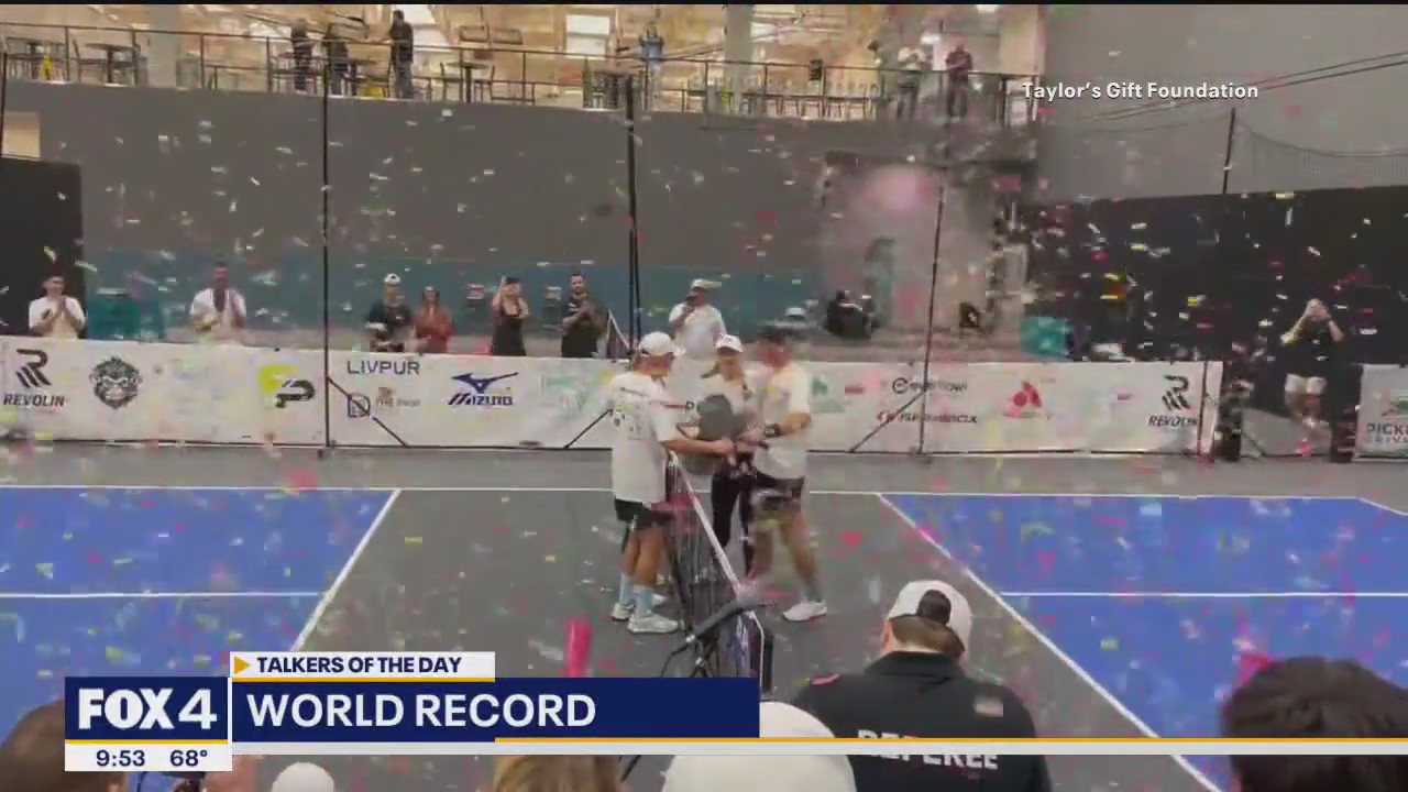 Longest pickleball match world record set in NTX