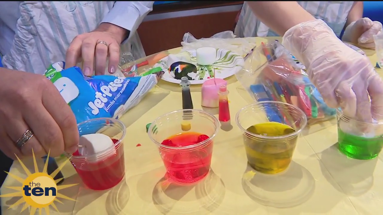 Dyed marshmallows & Easter brunch | The Ten