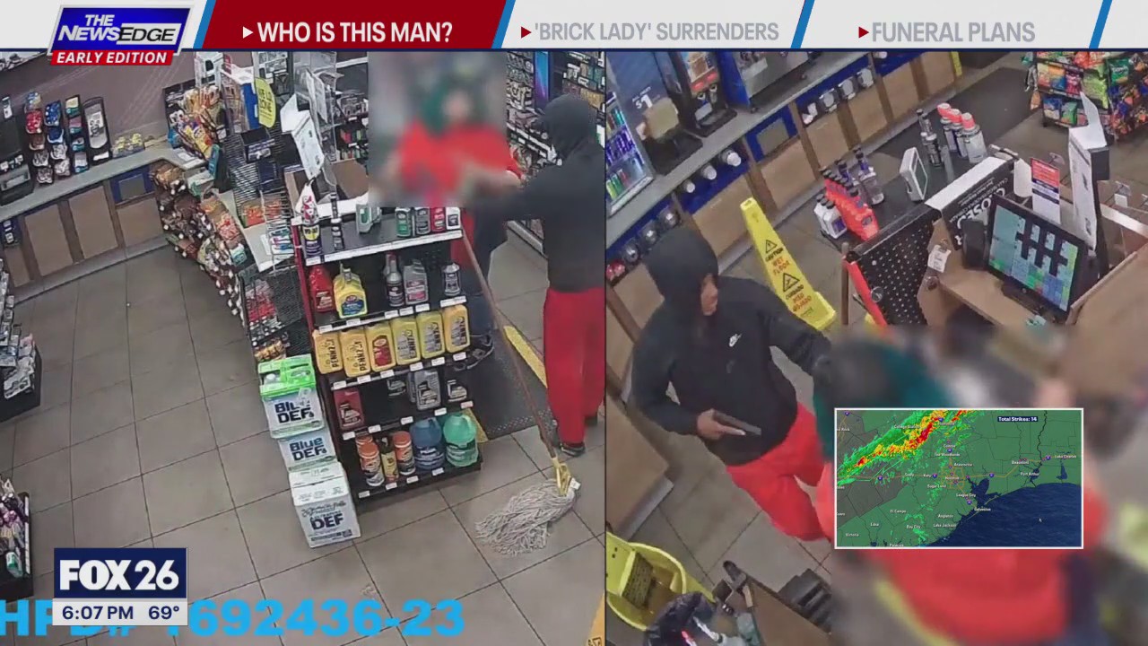 Man robs a corner store at gunpoint on the run