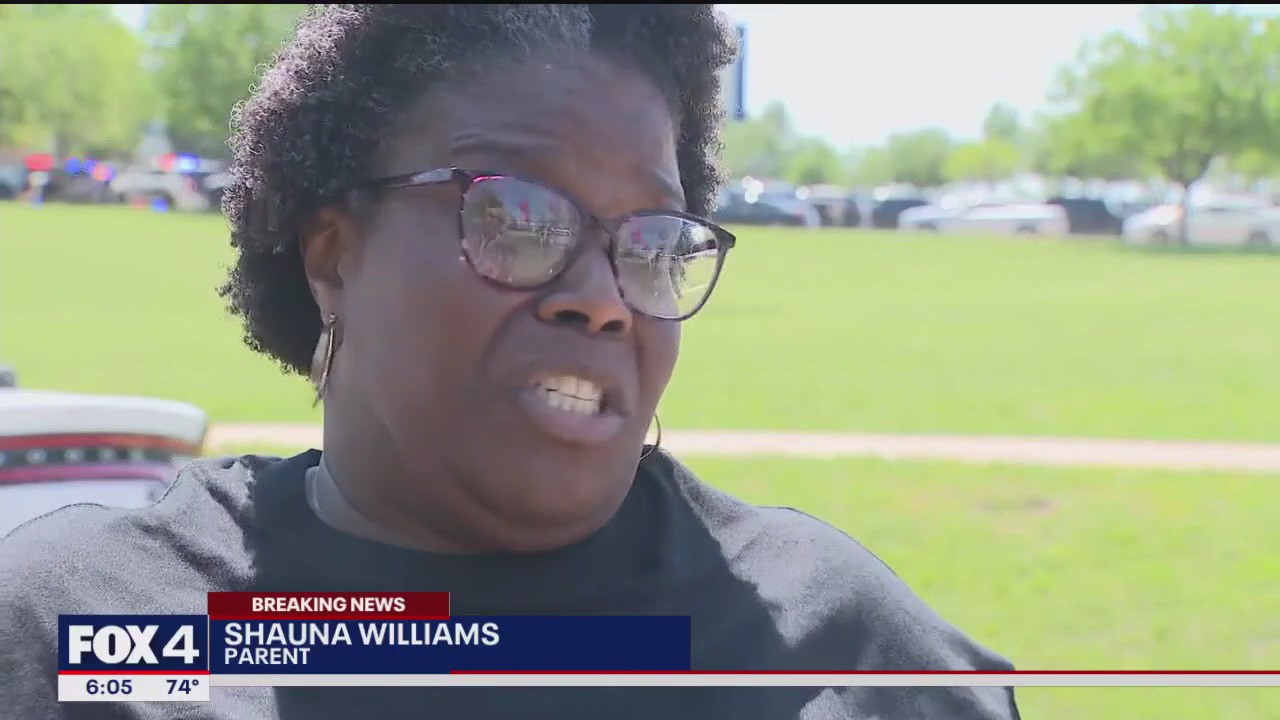 Parents reaction to 2nd shooting at Wilmer-Hutchins HS