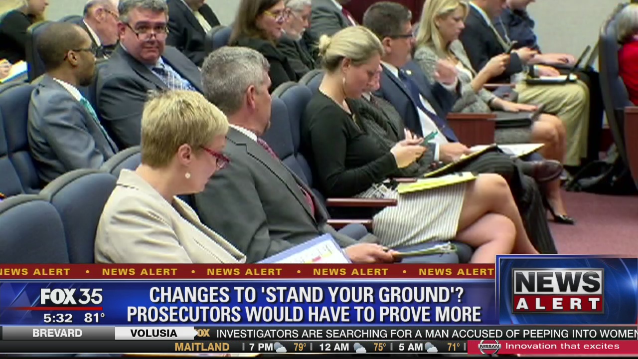 Lawmaker proposes changes to stand your ground