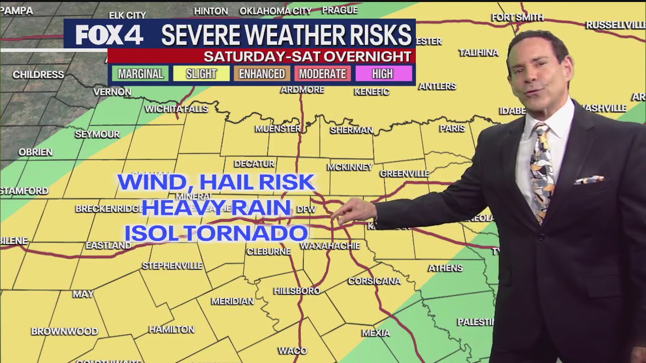 Dallas weather: April 17 morning forecast