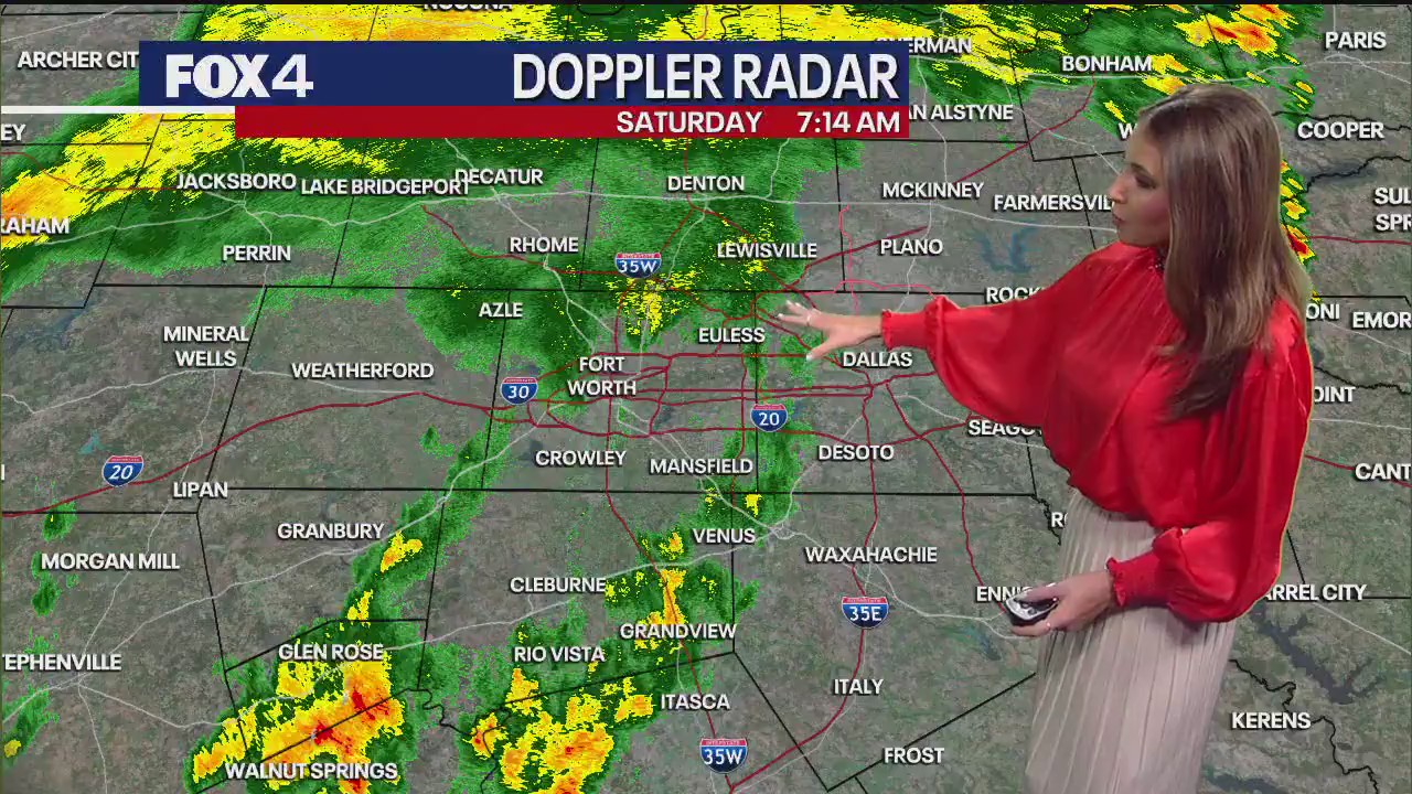 Dallas weather: Chance of severe storms overnight