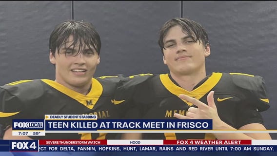 Teen stabbed and killed at high school track meet