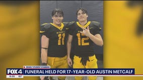 Funeral held for 17-year-old Austin Metcalf