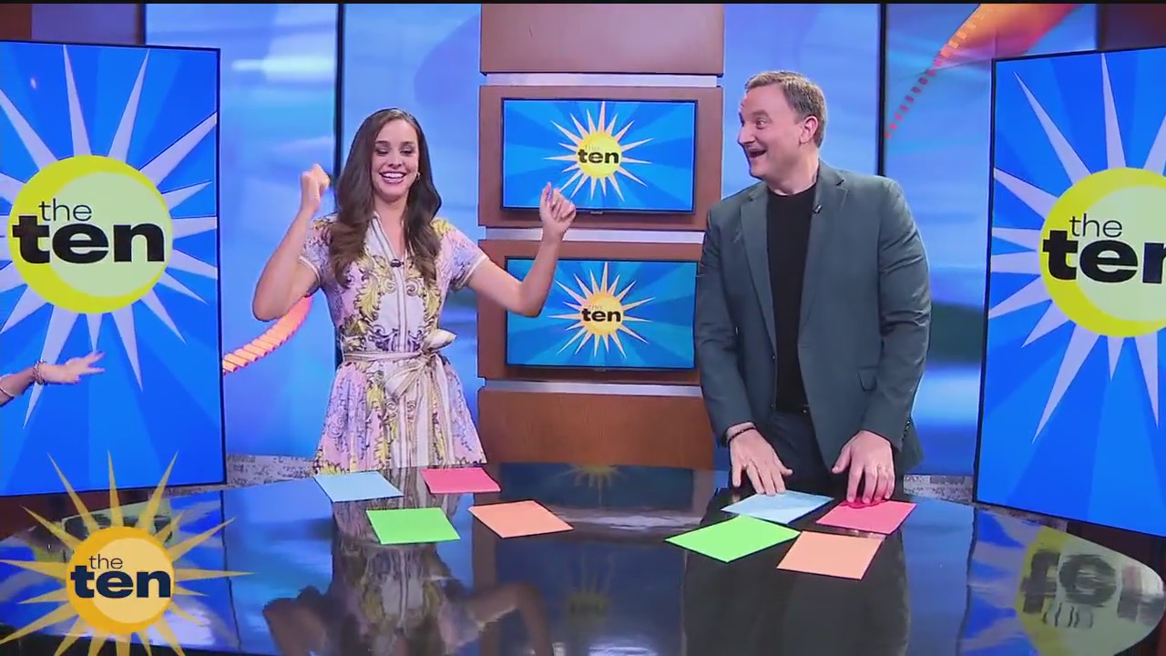 Mean Girls and Don't Touch the Color Game | The Ten