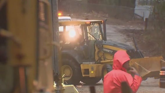 Flooding trapped Crystal Lakes residents