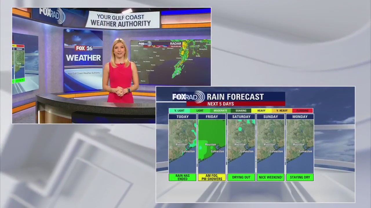 Sunshine returns to Houston after days of rain