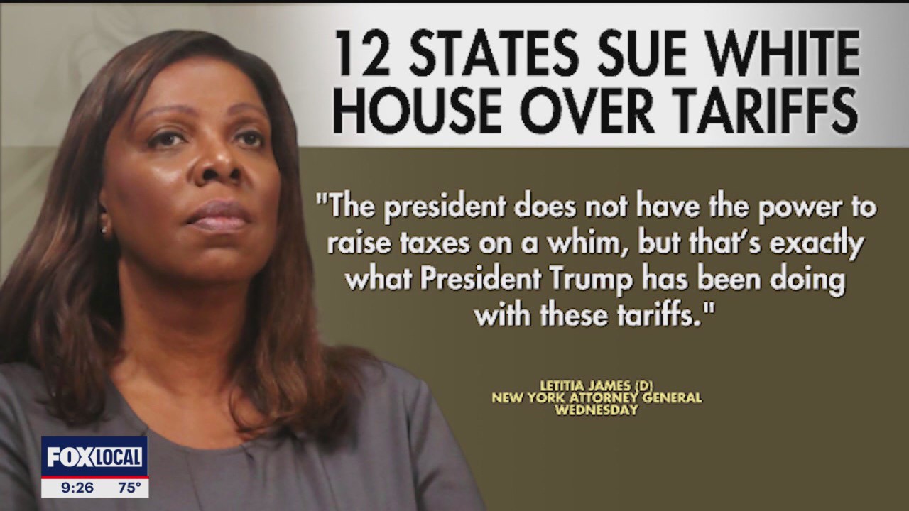 States file a joint lawsuit against Trump tariffs