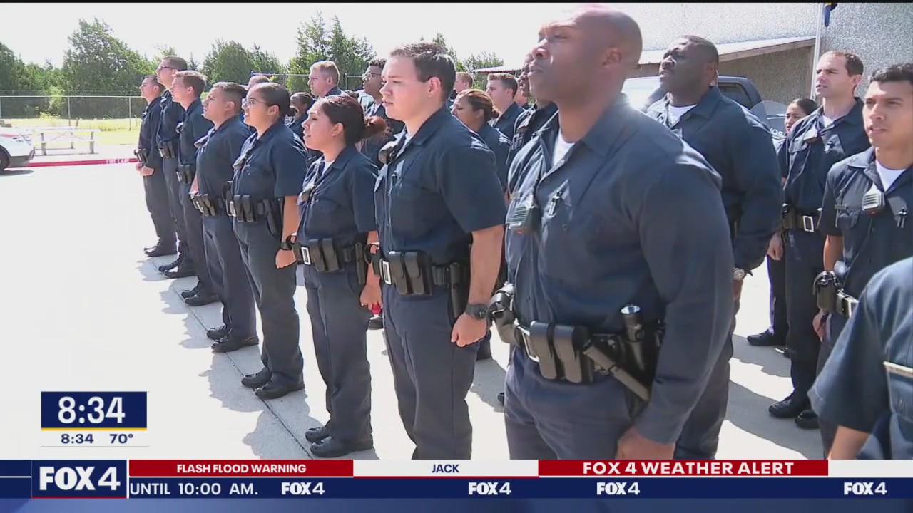 New Dallas Police Chief hiring new officers on 1st day