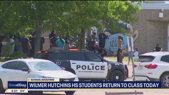 Wilmer-Hutchins students return to school after shooting