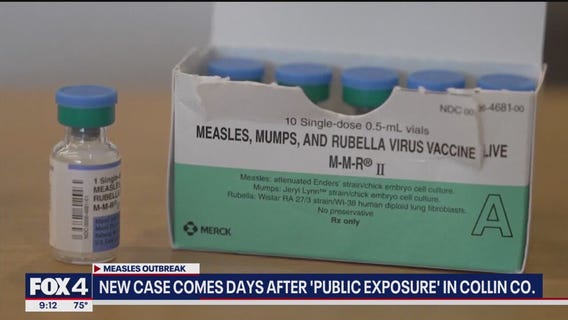 North Texas measles exposure at middle school