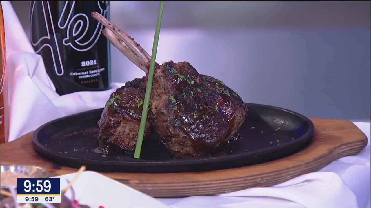 Prime rib with truffle merlot demiglaze recipe