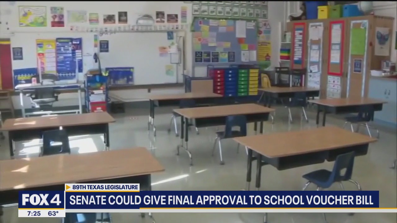TX Senate could give final approval to school vouchers