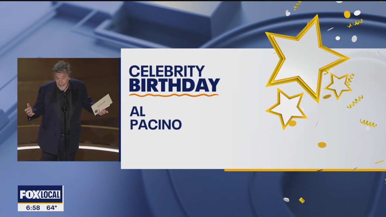 Celebrity birthdays for April 25