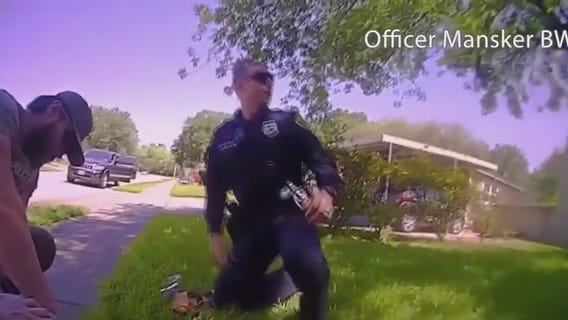 Father of Jalen Randle attends protest against officer