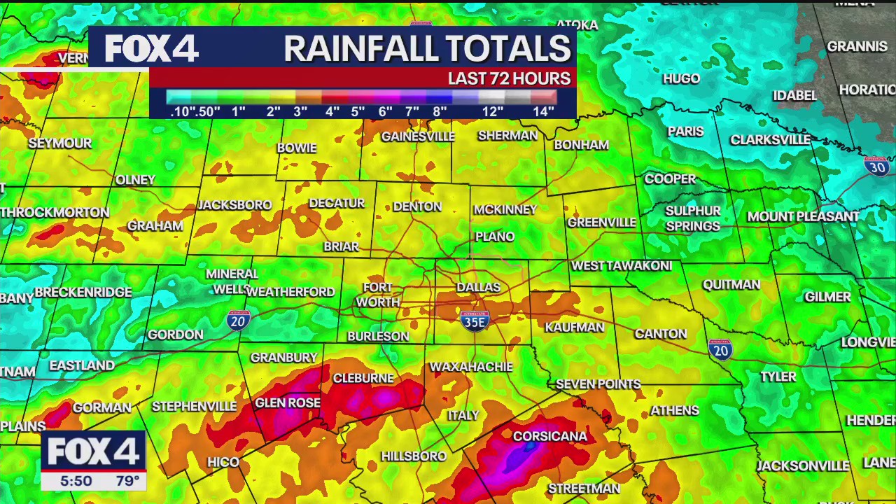 Dallas weather: April 25 evening forecast