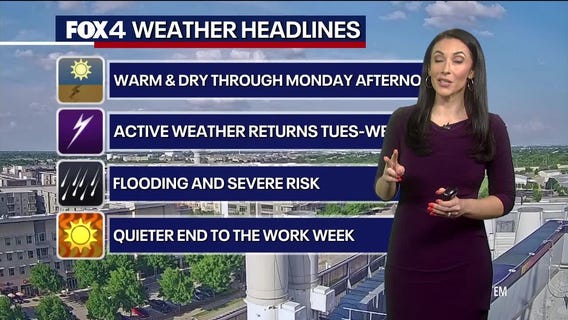 Dallas weather: April 26 evening forecast