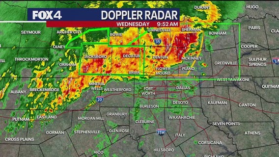 Dallas Weather: April 30 10 a.m. update