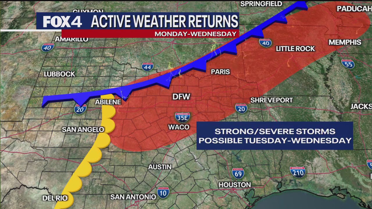 Dallas weather: Your April 27 morning forecast