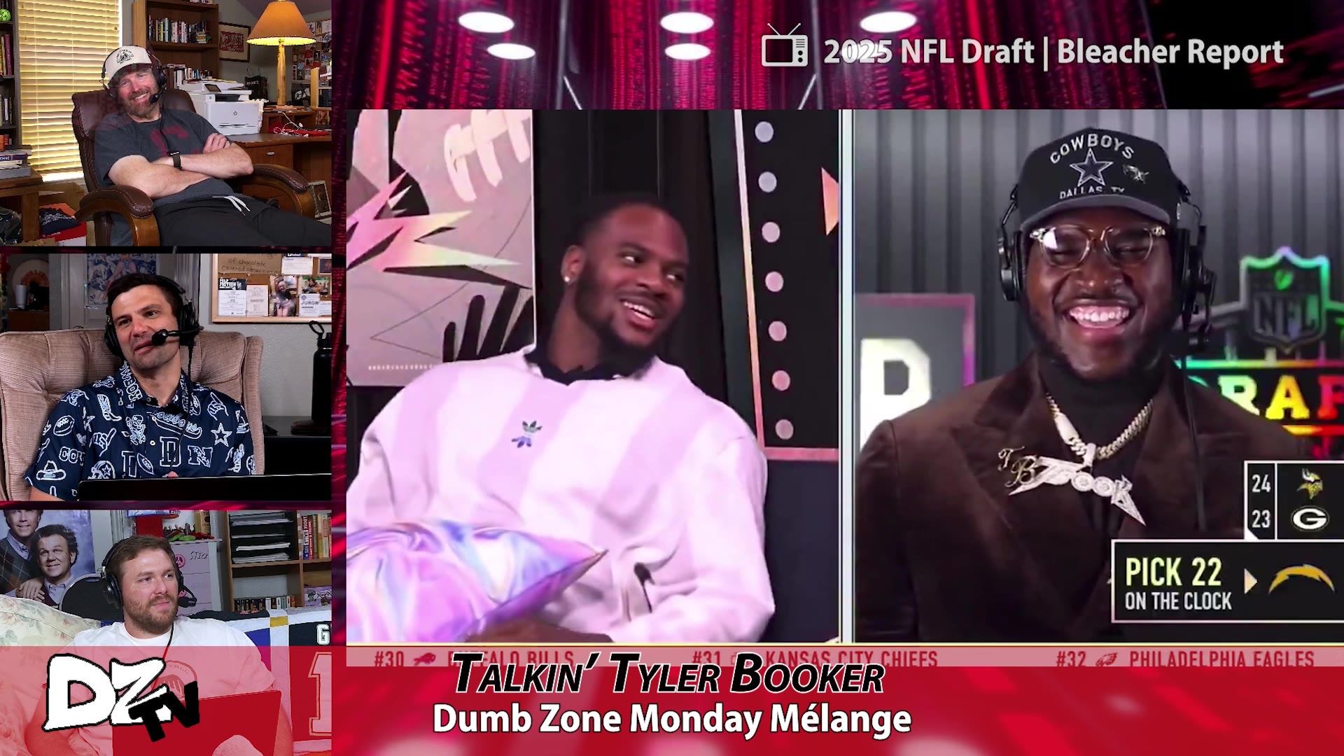 Micah Parsons reacts to Tyler Booker pick | DZTV